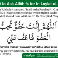 What to Ask Allāh ta'ālā for in Laylatul-Qadr